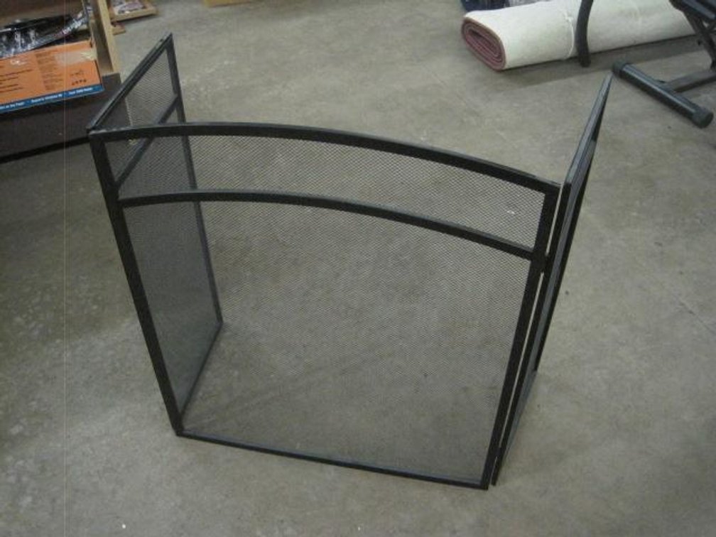 Mesh Fireplace Screen Front 24" w