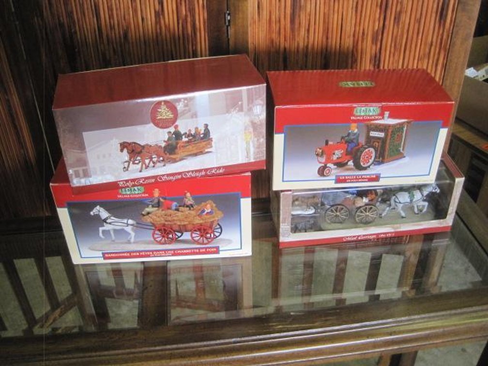 Lot of Le Max Holiday Decor