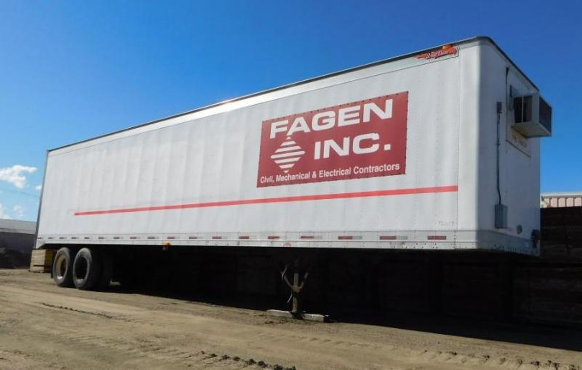 1995 Great Dane 45' Storage Trailer, 65,000 Lb. GVWR