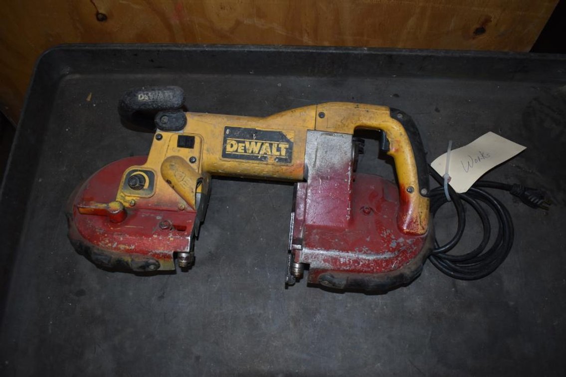DeWalt D28770 4-3/4" Heavy Duty Deep Cut Variable Speed Electric Band Saw