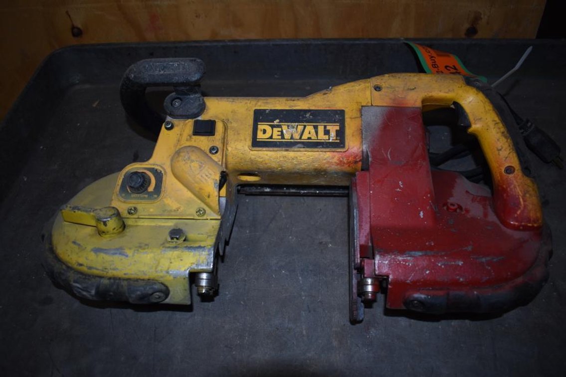 DeWalt D28770 4-3/4" Heavy Duty Deep Cut Variable Speed Electric Band Saw