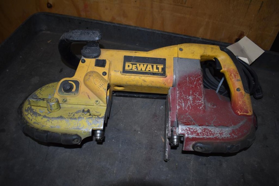 DeWalt D28770 4-3/4" Heavy Duty Deep Cut Variable Speed Electric Band Saw