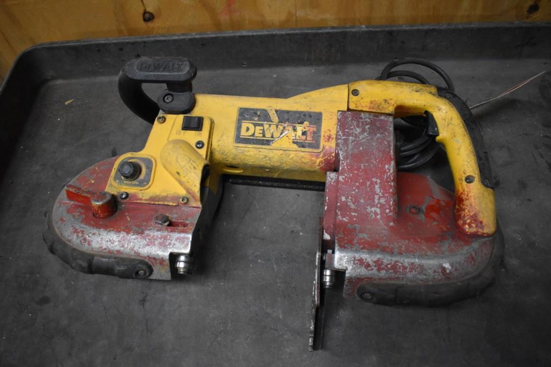 DeWalt D28770 4-3/4" Heavy Duty Deep Cut Variable Speed Electric Band Saw