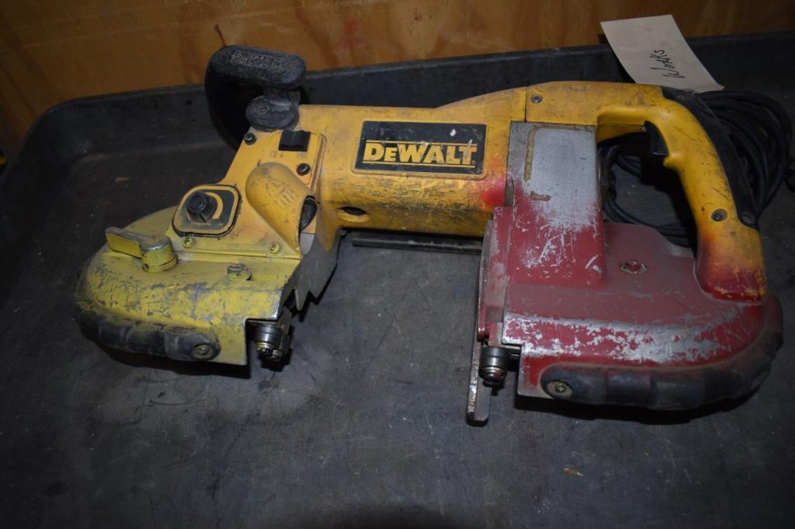 DeWalt D28770 4-3/4" Heavy Duty Deep Cut Variable Speed Electric Band Saw