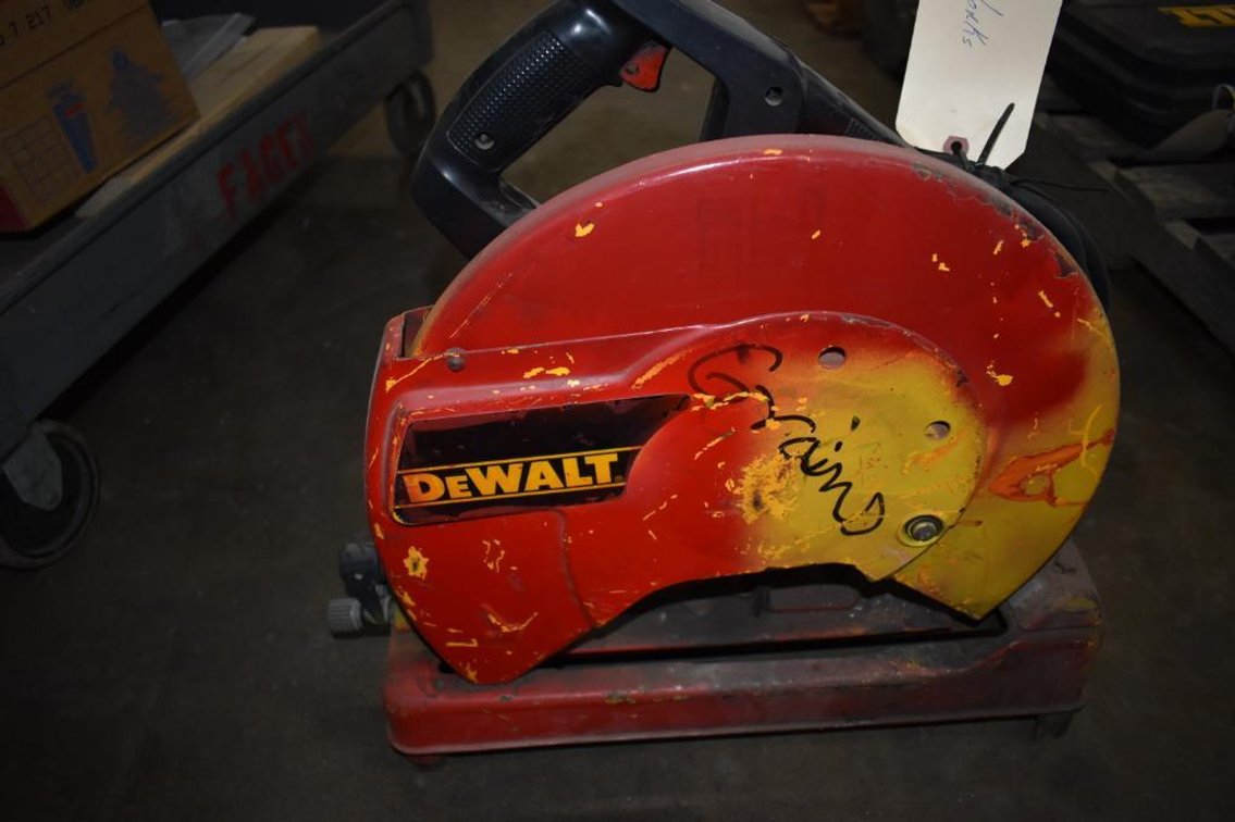 DeWalt DW870 14" Electric Chop Saw, 120v