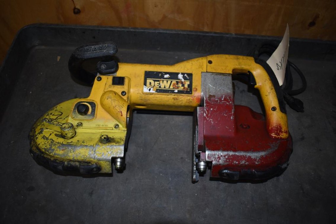 DeWalt D28770 4-3/4" Heavy Duty Deep Cut Variable Speed Electric Band Saw