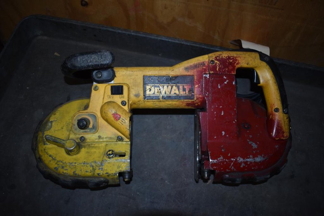 DeWalt D28770 4-3/4" Heavy Duty Deep Cut Variable Speed Electric Band Saw