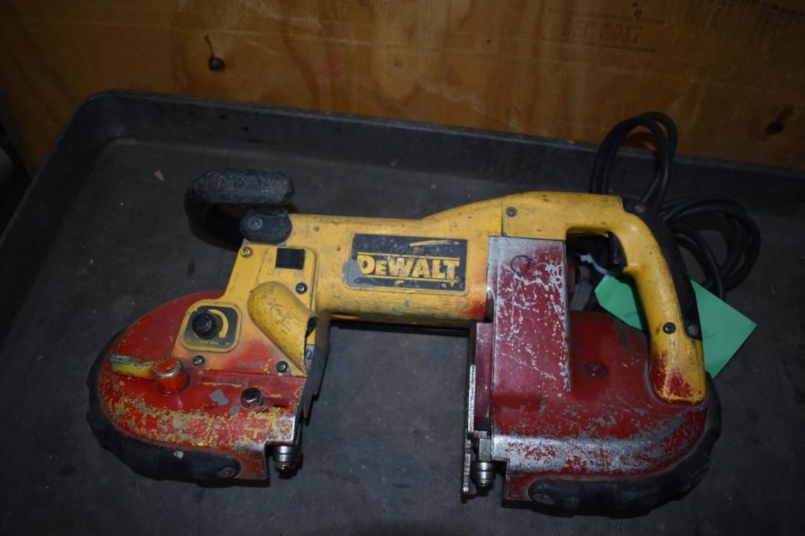 DeWalt D28770 4-3/4" Heavy Duty Deep Cut Variable Speed Electric Band Saw