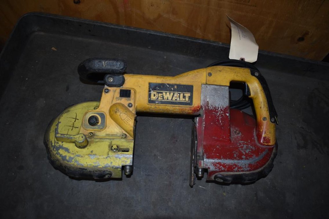 DeWalt D28770 4-3/4" Heavy Duty Deep Cut Variable Speed Electric Band Saw