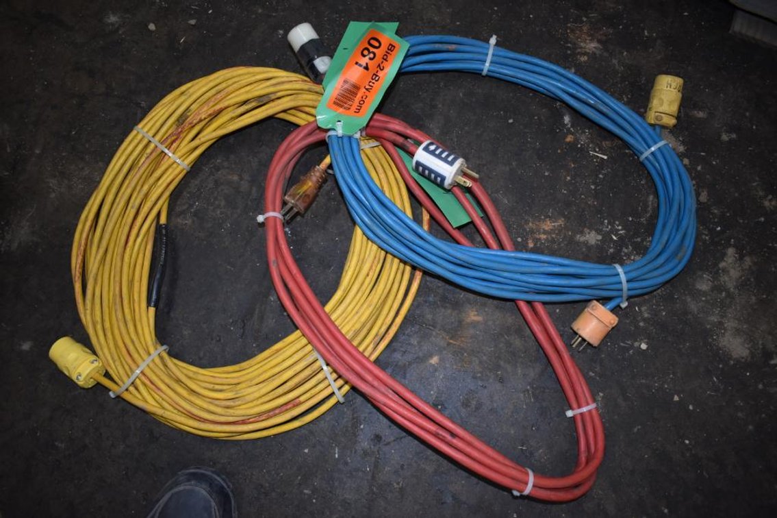 100', 15' And 25' Extension Cords