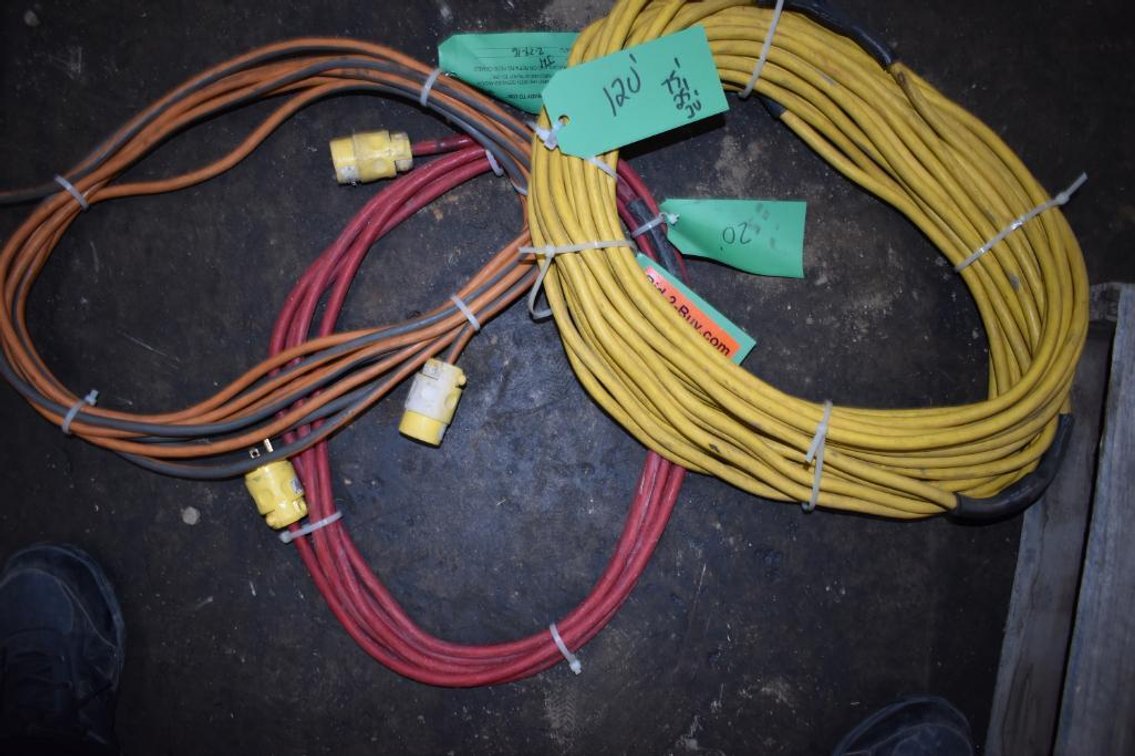 75', 25' And 20' Extension Cords