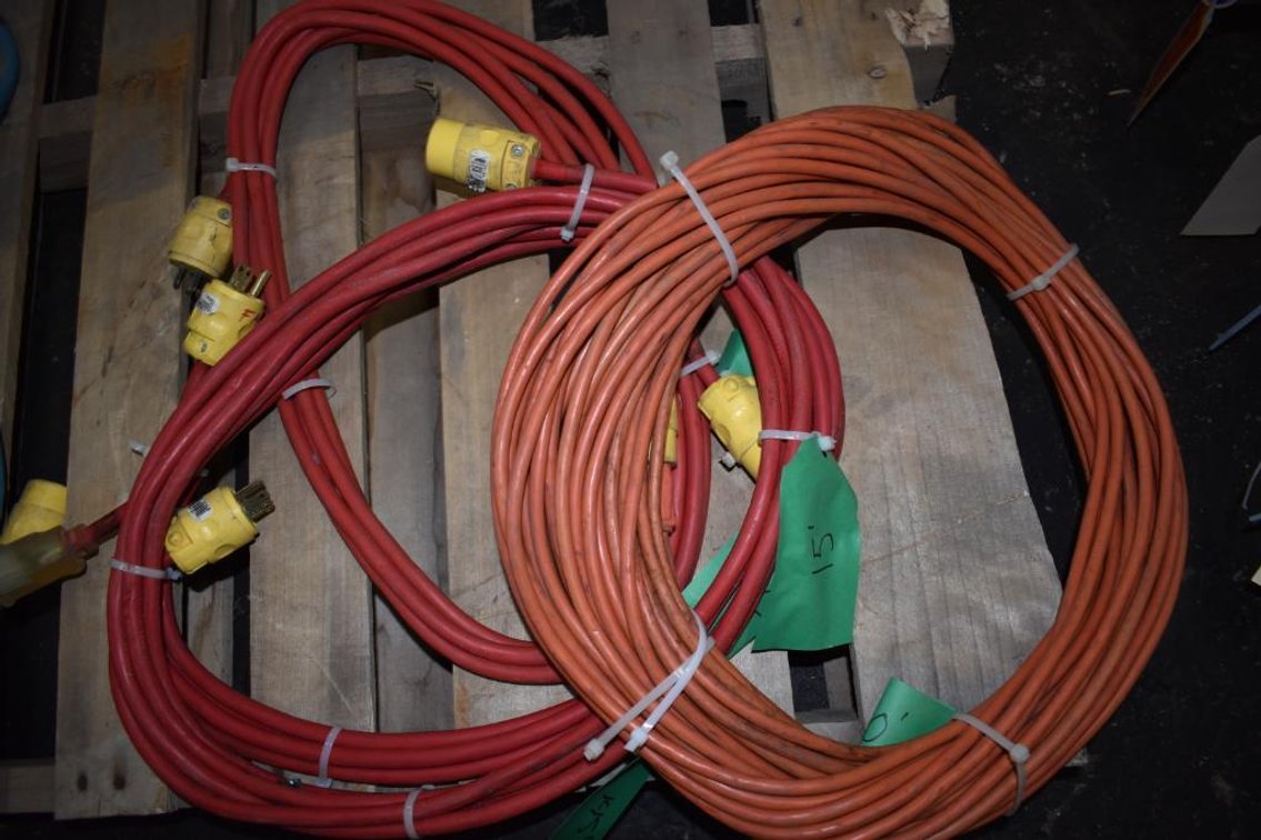 100' And (3) 15' Extension Cords