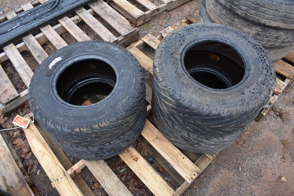 (2) AT25X10R12 and (2) AT25X8R12 4-Wheeler Tires