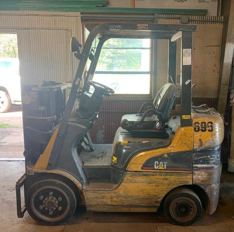 Cat C500 LP Forklift, 5,000 Lb. Capacity Lift
