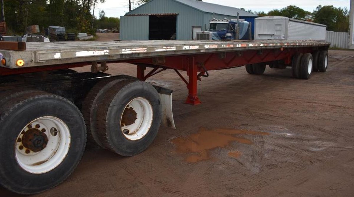 1997 Dorsey G-Kit 48' X 102" 10' Spread Axle Semi Trailer