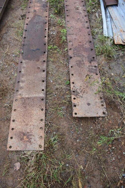 (2) 1/4" x 23' 2" x 12" Flat Stock