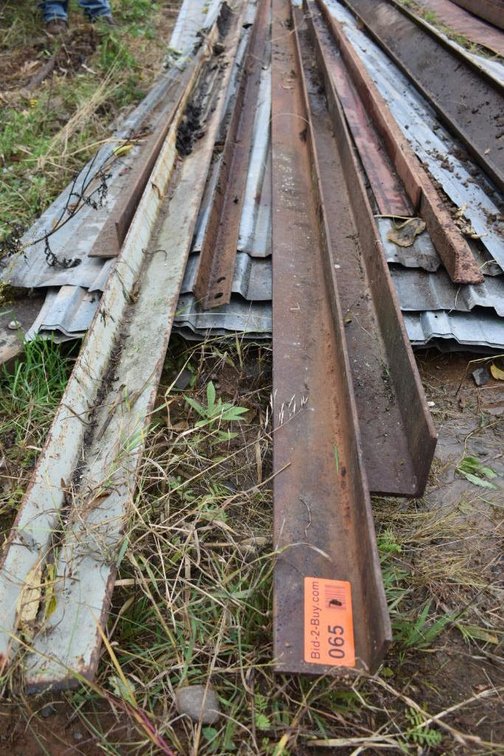 (7) Various Pieces of 1/4" Thick Angle Iron