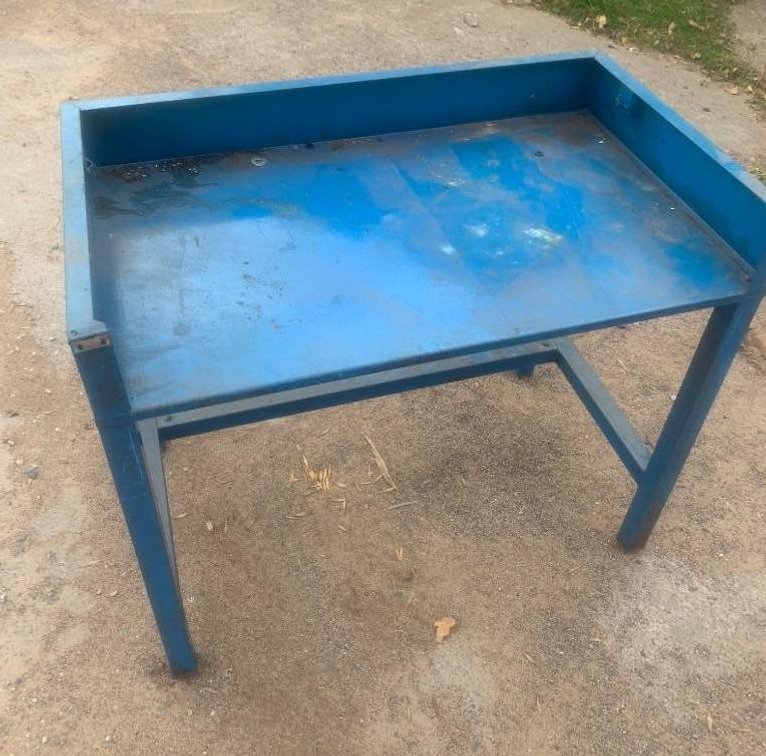 Thin Gauge Work Table, 34" x 20" x 30” Tall