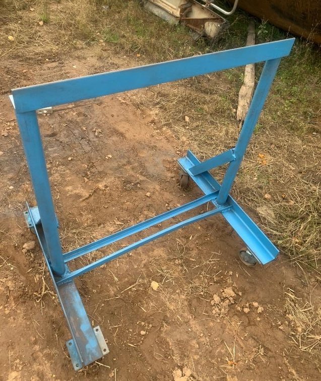 Rolling Painting Rack, 36" Wide X  41" Tall