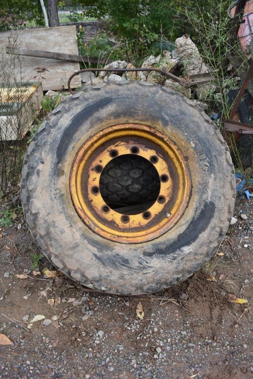 (2) 16.9-24 10-Bolt Tires With Rims