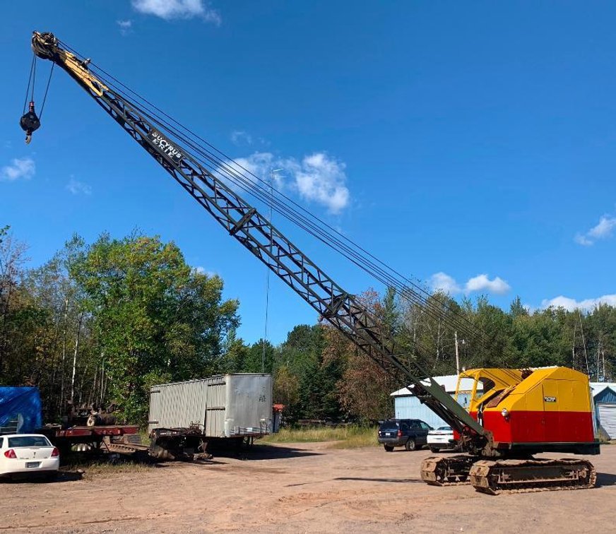 1950's Bucyrus Erie 22-B Dragline Crane