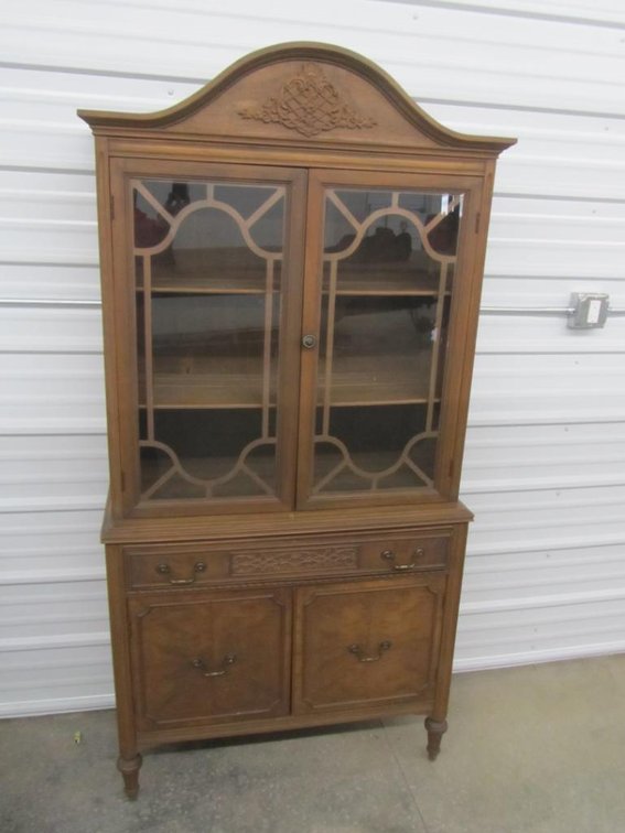 Antique Wood Hutch