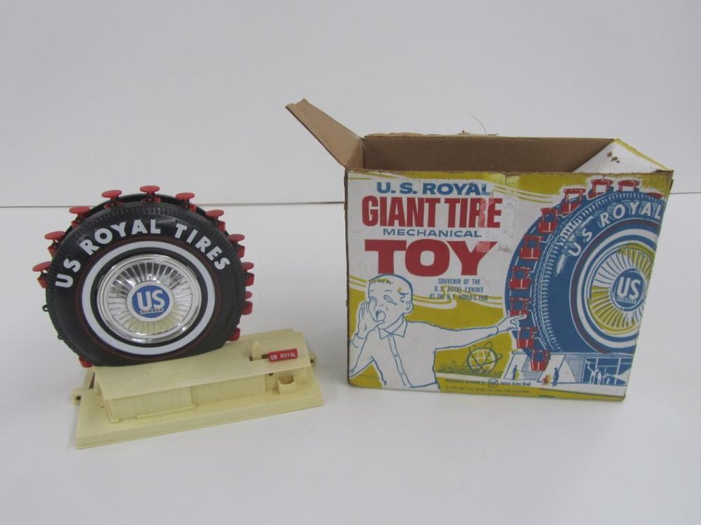 1961 U.S. Royal Tire NY Worlds Fair Exposition Toy