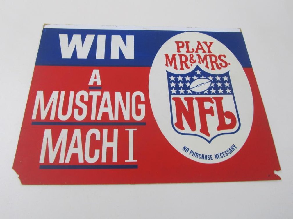 NFL Win A Mustang Mach 1