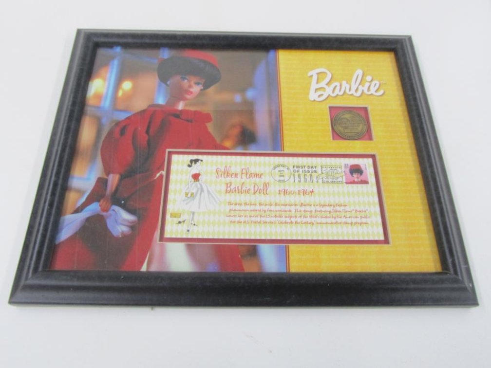 Framed Barbie Collectible Piece