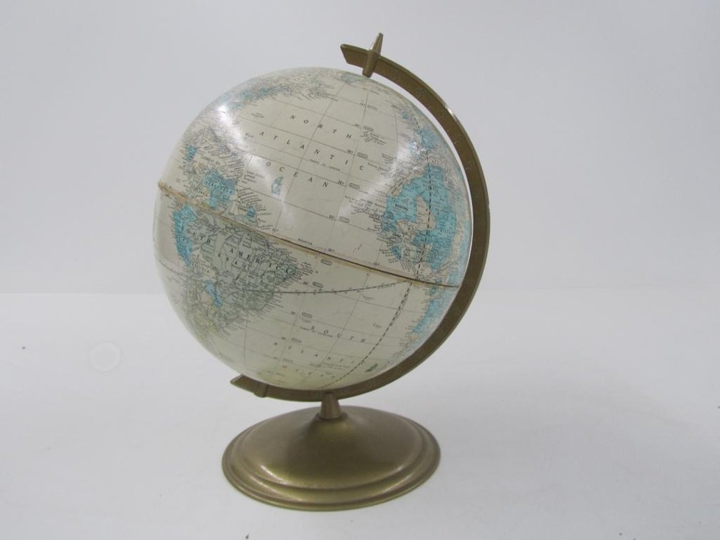 Vintage Imperial World Globe