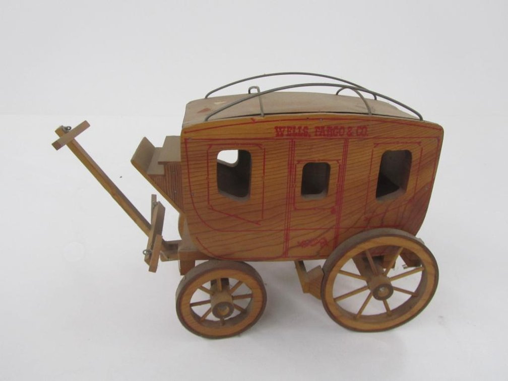 Wood Wells Fargo Wagon
