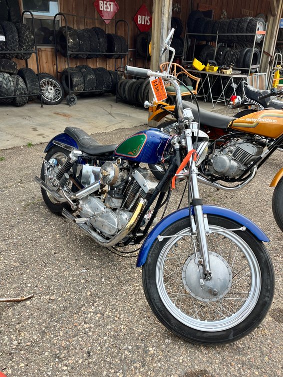 1965 Harley Sportster XLCH Motorcycle