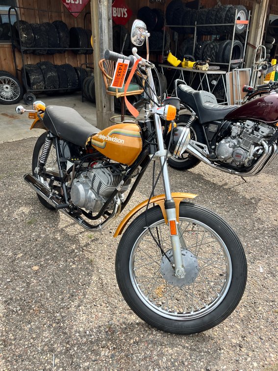 1975 Harley SS250 Sprint Motorcycle