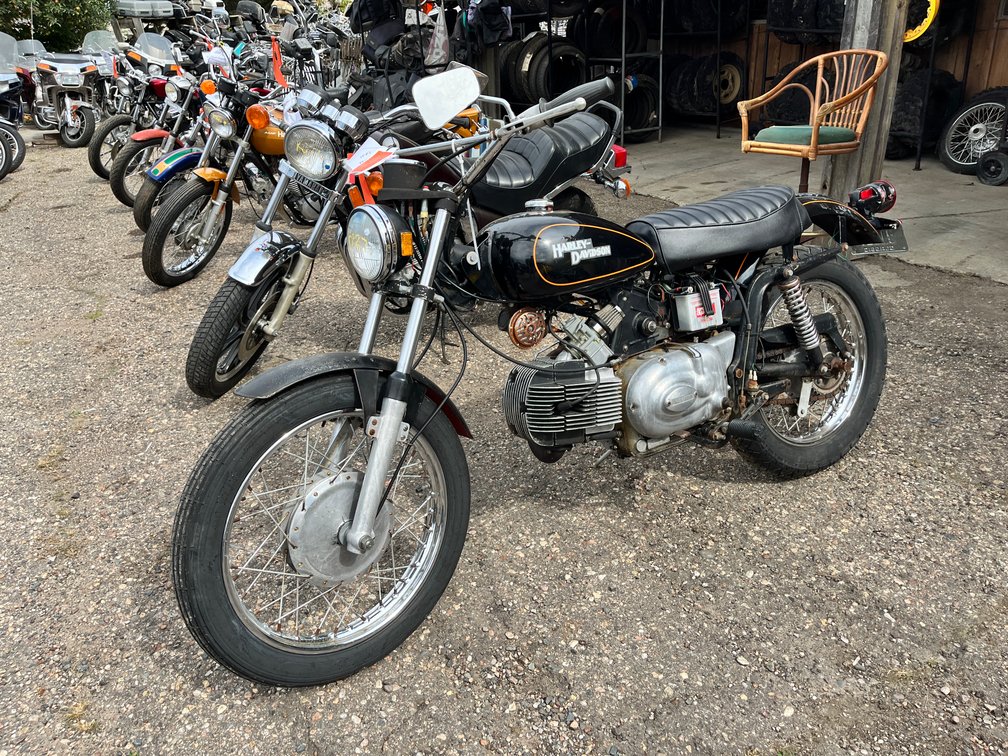 1971 Harley Sprint Motorcycle 