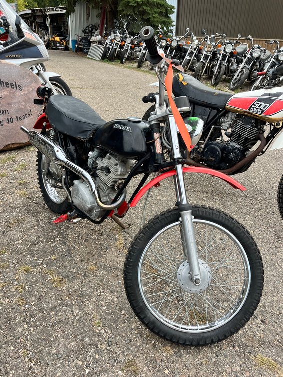 1970 Honda SL100 Motorcycle