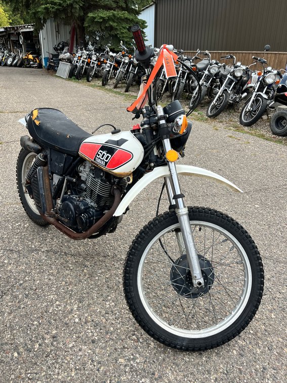 1976 Yamaha TT500 Motorcycle
