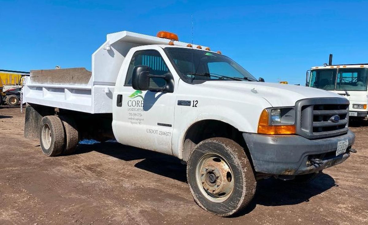 2001 Ford F-550 Super Duty Contractors Dump