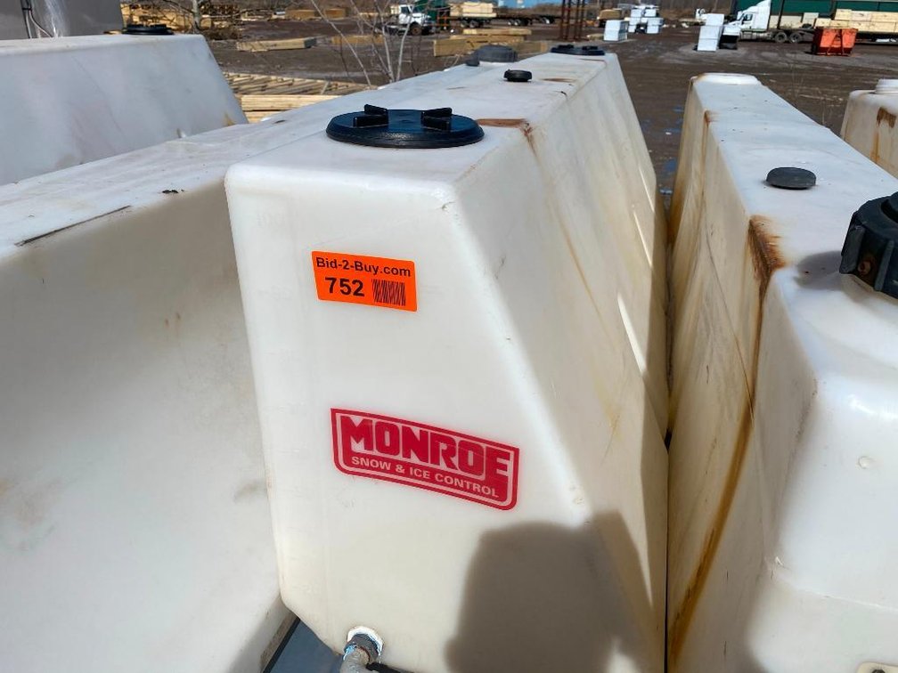 (2) Monroe De-Icer Poly Tanks, No Pumps
