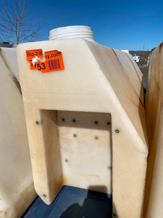 (2) Poly De-Icer Tanks, None Matching