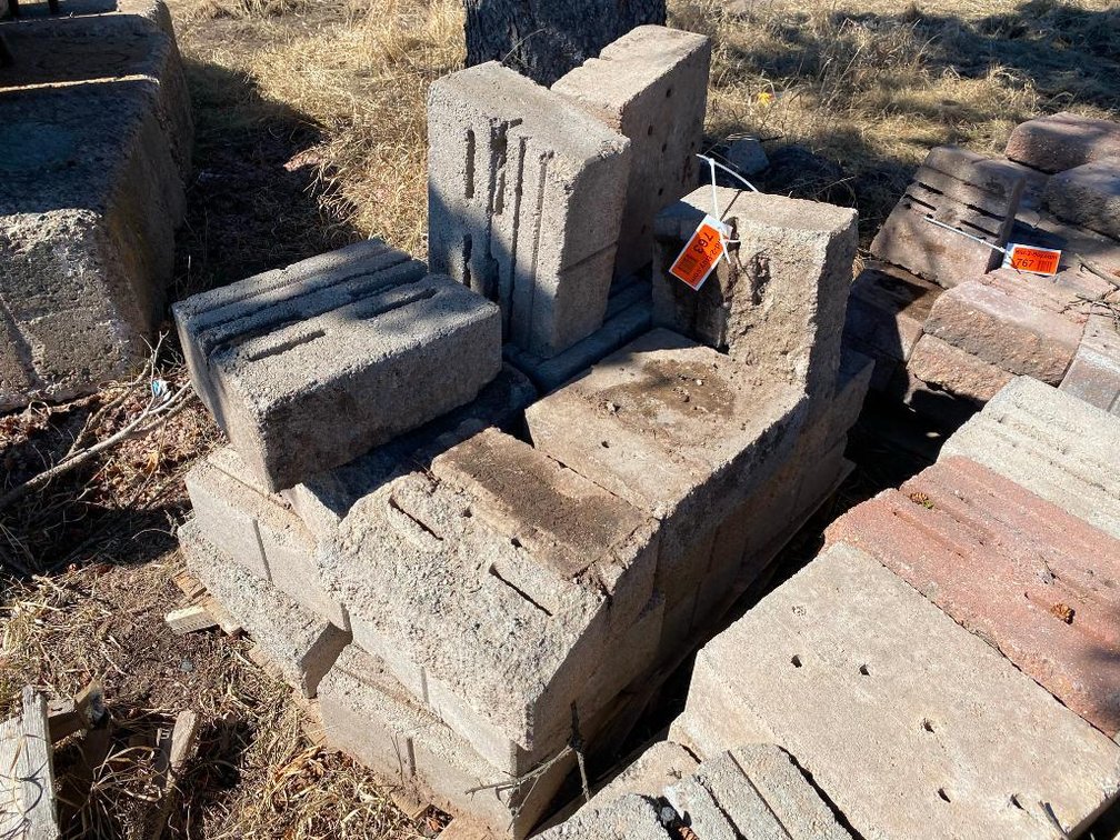 (21) 16" x 12" x 6" Blocks