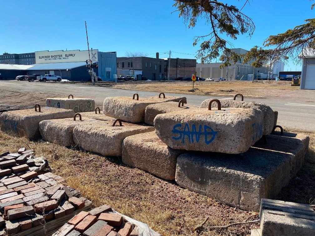 (20) 55x55x20" Commercial Cement Blocks