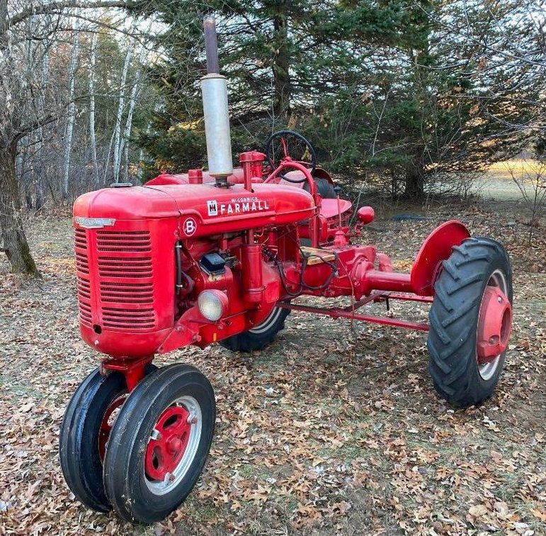 Farmall B Cultivision Tractor