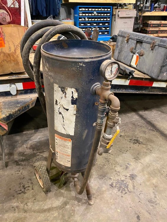 ATD Blast Model: 8511 Sand Blasting Pot