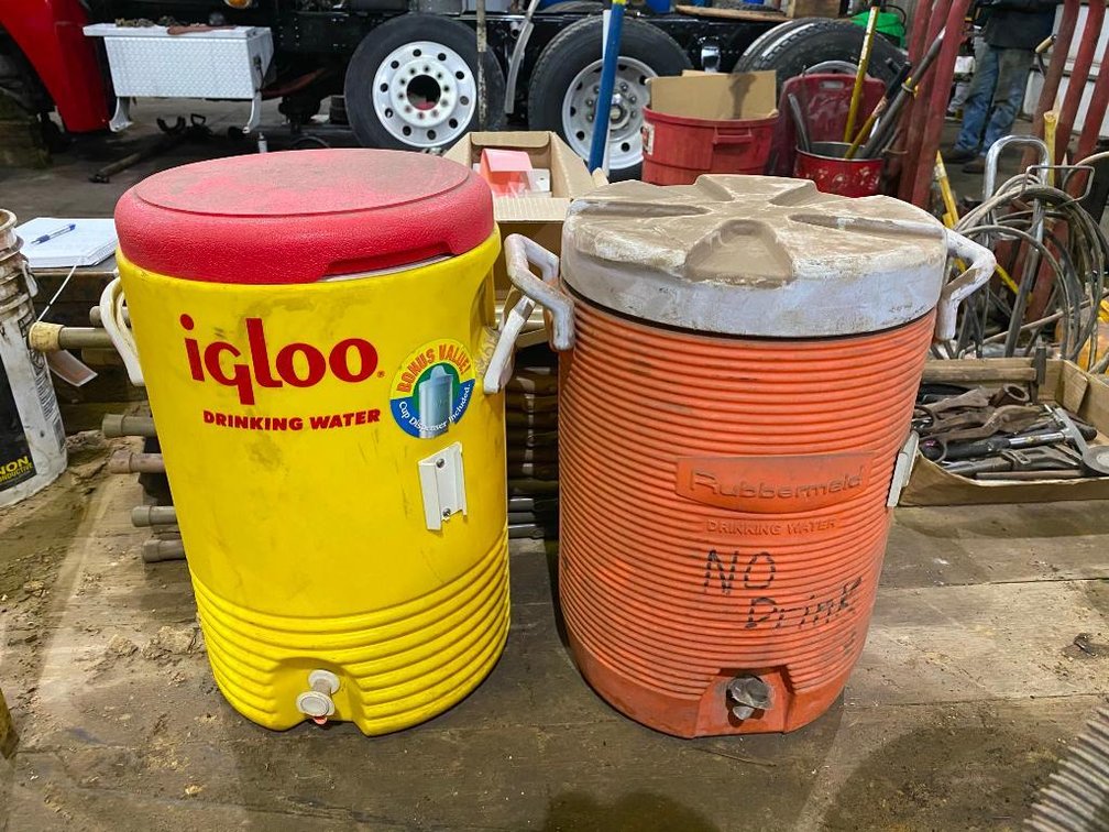 (2) Water Coolers