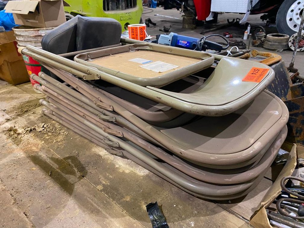 (6) Folding Chairs