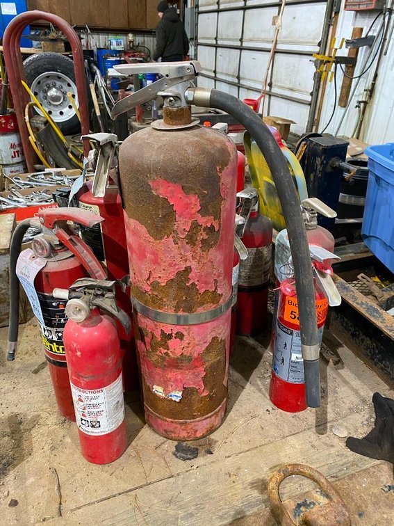 (12) Assorted Fire Extinguishers