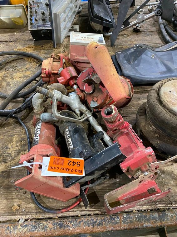 (3) Fill Rite Fuel Pump Parts With Gasboy Pump