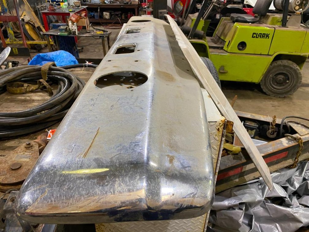 Ford LN Chrome Bumper