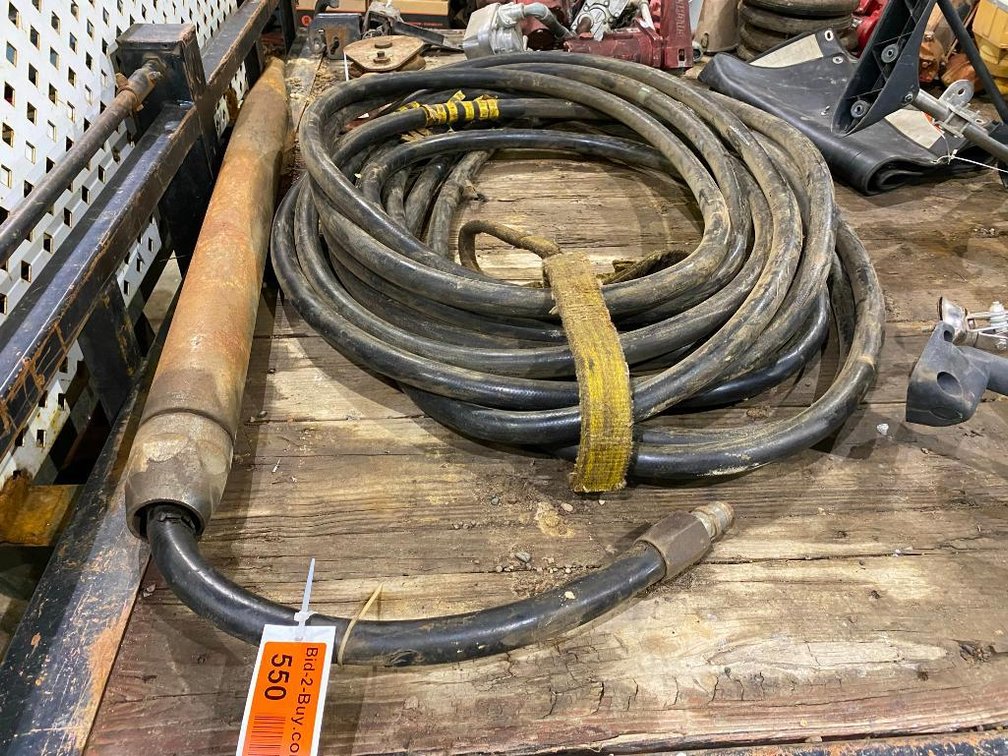 5'x4" Pneumatic Gopher Hole Hog With 1 1/2" D Hose