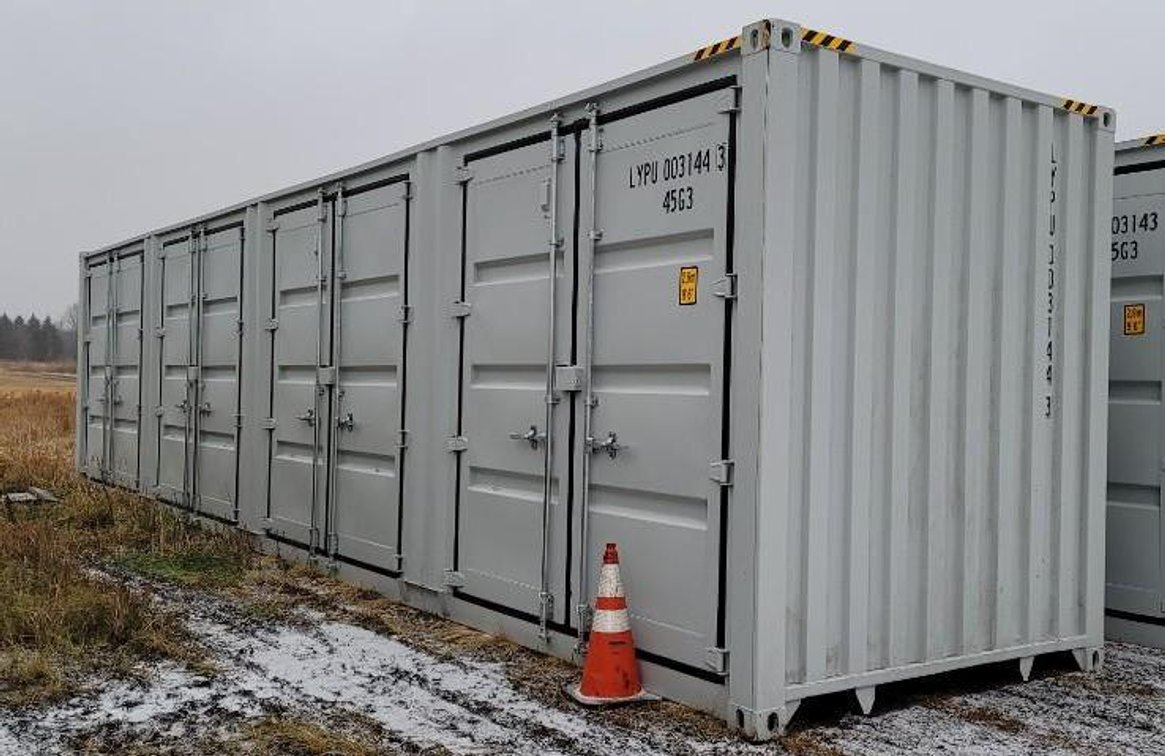 2020 40' Full Open Side Sea Container, (4) Side Doors - Unit # LYPU0031443